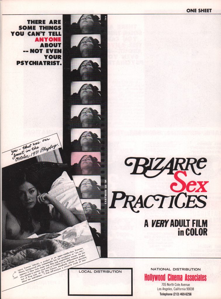 Bizarre Sex Practices Pressbook Distribpix