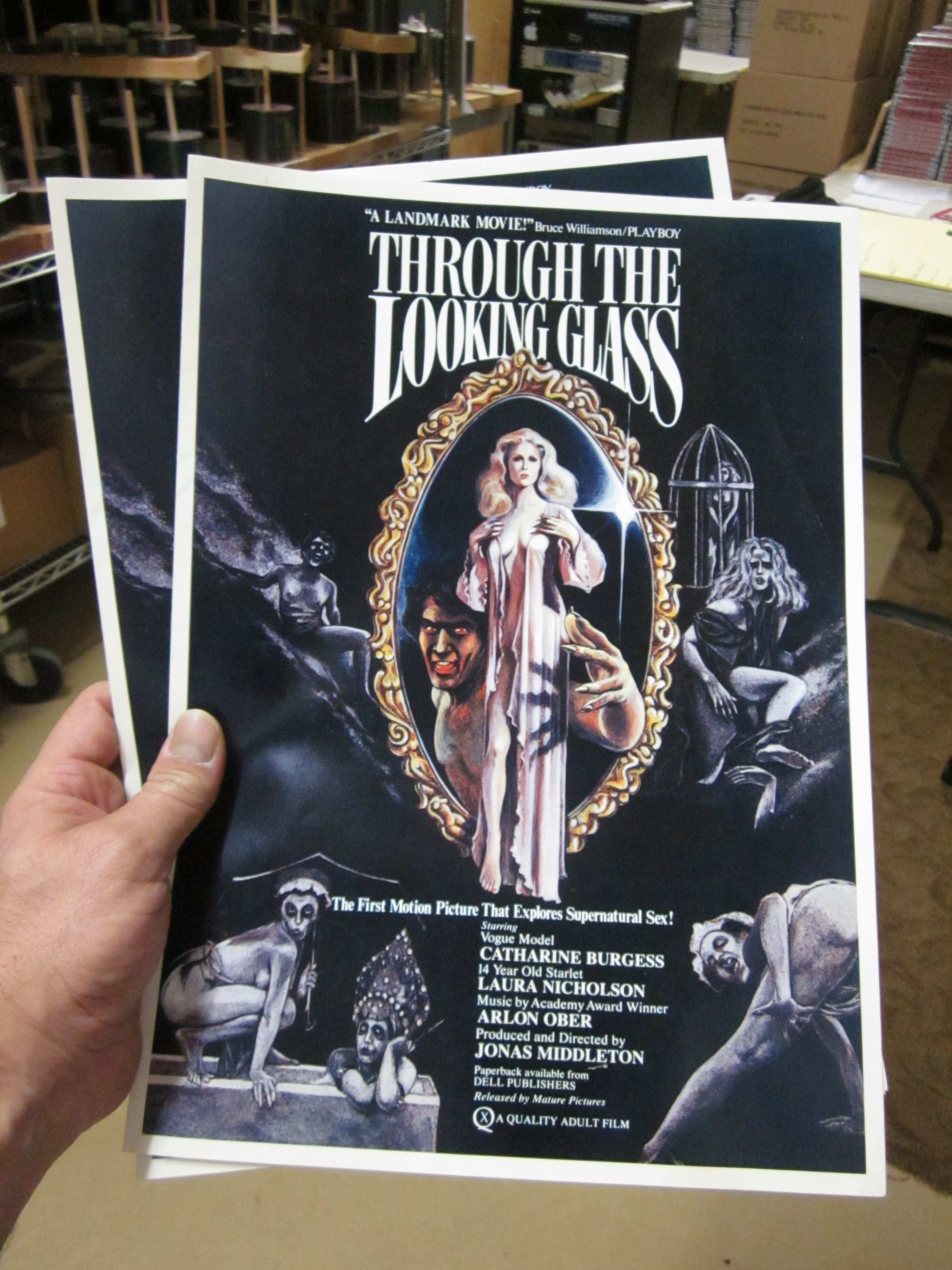 Original Press Books for Through The Looking Glass
