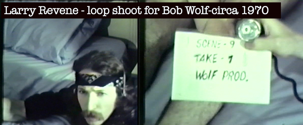 Legendary Director, Larry Revene, on set of a Bob Wolf Production.
