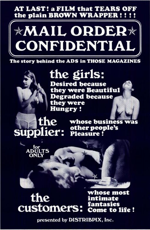 Mail Order Confidential Poster