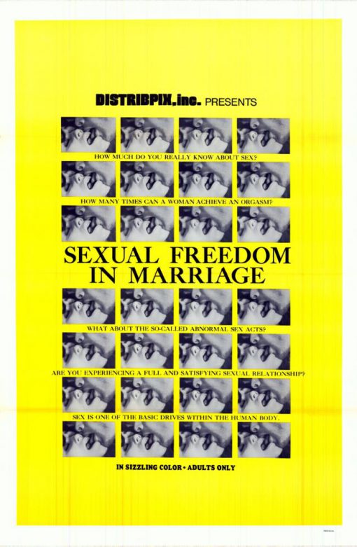Sexual Freedom in Marriage Poster