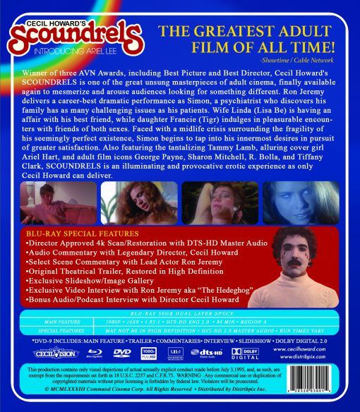 Cecil Howard's Scoundrles Blu-Ray+DVD Combo Pack
